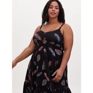 NWT Midi Super Soft Tiered Dress Size 0